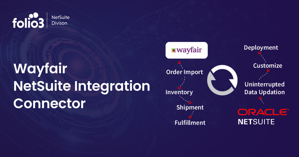 Wayfair Integration with NetSuite | NetSuite Wayfair Connector | Folio3