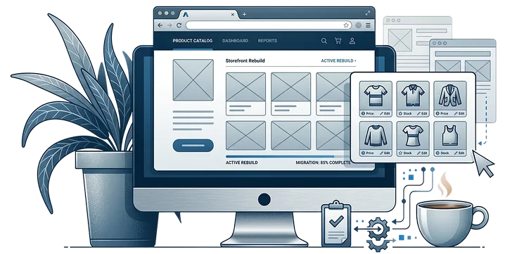 Storefront rebuild and design migration