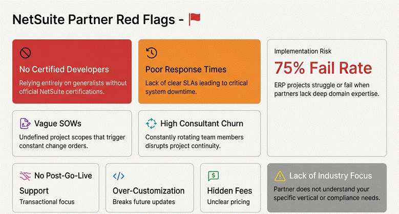 NetSuite Partner Red Flags