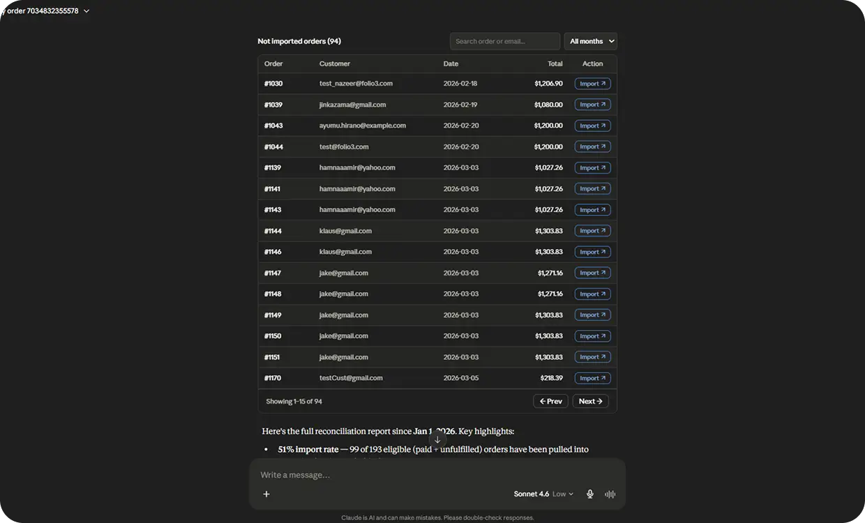 AI-powered Shopify-NetSuite Reconciliation App-7