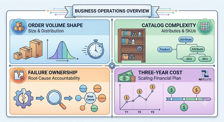 Evaluation criteria for choosing a NetSuite e-commerce connector