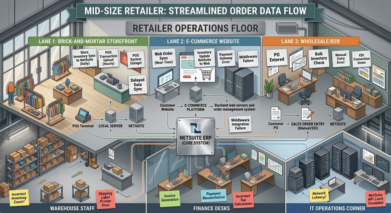 Retailer Operations floor