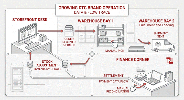 Growing DTC brand operation