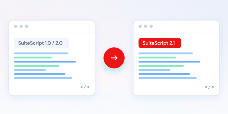 NetSuite SuiteScript Migration