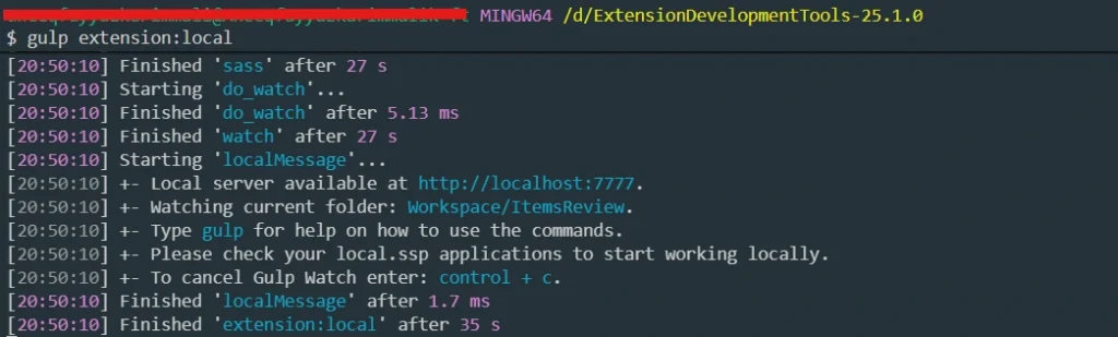 Extension Development Tools