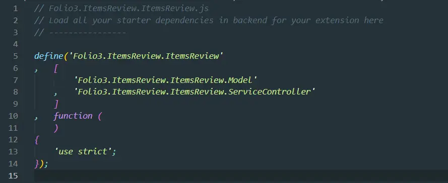 backend entry point