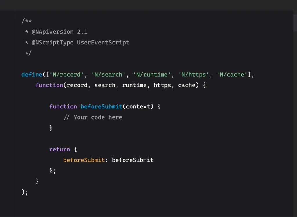 Suitescript 2.1