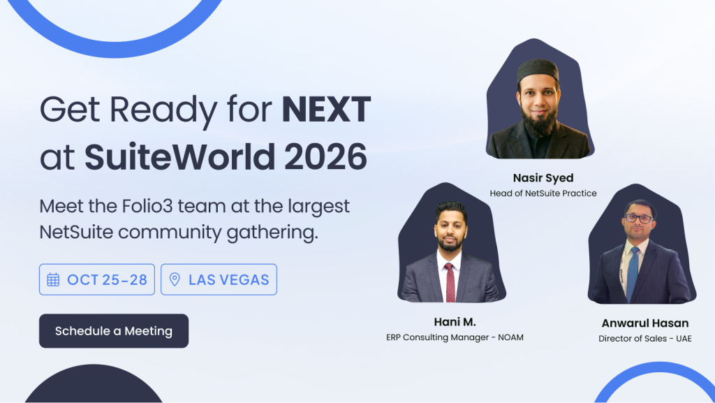 Meet Folio3 at SuiteWorld 2026