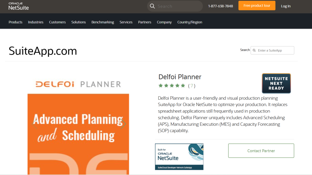 Delfoi Planner for NetSuite