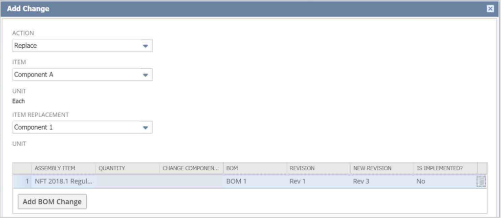 process changes in ECO NetSuite
