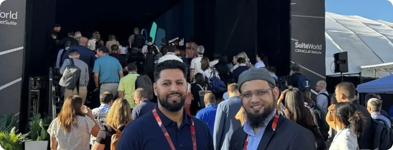 Nasir Syed and Hani Mamdani at SuiteWorld